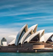 Sydney, Australia - November 10, 2015: The Sydney Opera House is a multi-venue performing arts centre identified as one of the 20th century's most distinctive buildings. It was formally opened on 20 October 1973.